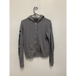 Free City Grey long sleeve shirt top sweater size 1/Small Life Nature Love back